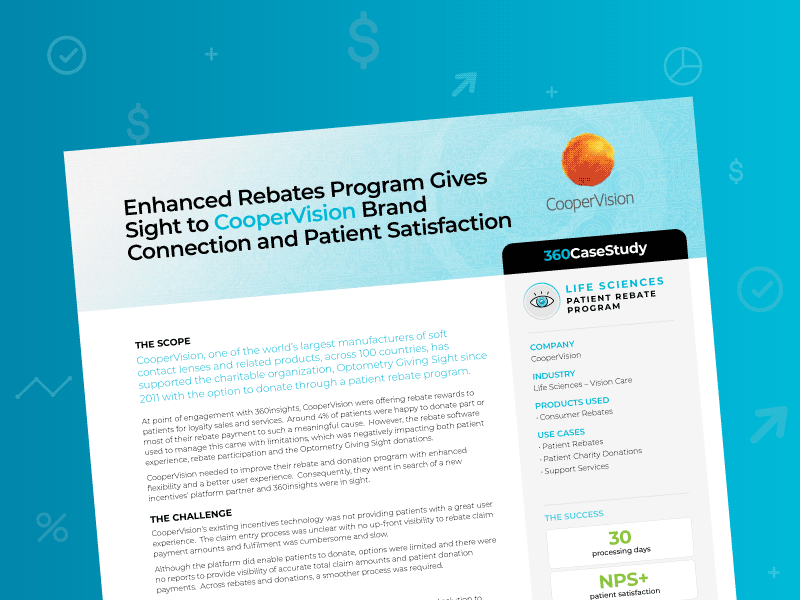 Case Study from Healthcare provider Cooper Vision Case Study from Healthcare provider Cooper Vision